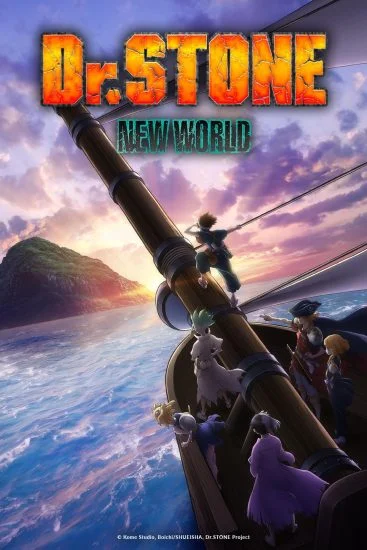 انمي Dr. Stone الموسم الثالث الحلقة 1 الاولي مترجمة